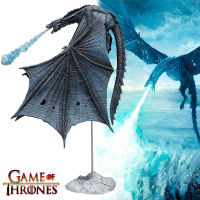 Figure ฟิกเกอร์ จากหนังดังเรื่อง มหาศึกชิงบัลลังก์ เกมล่าบัลลังก์ Viserion วิเซเรียน​ Ice Dragon มังกรน้ำแข็ง Ver Anime Hobby โมเดล ตุ๊กตา อนิเมะ การ์ตูน มังงะ ของขวัญ Doll manga Model New Collection Gift คอลเลกชัน ของสะสม