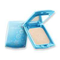 Cute Press Evory Snow Whitening &amp; Oil Control Foundation Powder SPF30 PA++ แป้งคิวเพรส สีฟ้า อิเวอร์รี่ สโนว์ 12ก. ตลับจริง