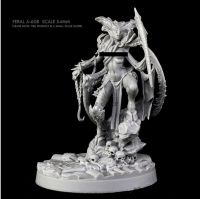 54MM Resin kits model figure DIY self-assembled A-608