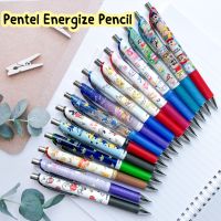 ดินสอกด Pentel Energize ดินสอกดเก็บหัวได้ ลาย ลิขสิทธิ์แท้ นำเข้าจากญี่ปุ่น Sanrio San-x Disney ชินจัง