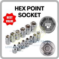 ♦❁¤ Hex Box Socket/ Hex Point Socket/ Wrench Adaptor 8MM-32MM Hexagon 6 Point