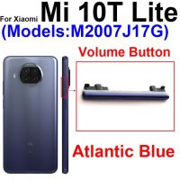 【⊕Good quality⊕】 gefeng เปิดปิดไฟปุ่มปรับระดับเสียงด้านข้างสำหรับ Xiaomi Mi 10 Lite Mi10 Pro Mi 10T Lite ชิ้นส่วนอะไหล่อะไหล่กุญแจควบคุมระดับเสียง