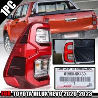 ของแท้ ไฟท้ายรีโว่ ไฟท้ายLED ไฟท้าย สำหรับ โตโยต้า ไฮลักซื รีโว่ Toyota Hilux Revo ปี 2015-2023  รหัส81550-0K430,81560-0K430 มีให้เลือกข้าง ( ซ้าย/ขวา)