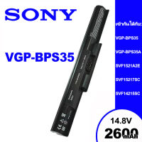 เหมาะสำหรับSONY VGP-BPS35 VGP-BPS35A 14E 15E SVF1521A2E SVF15217SC SVF14215SC SVF15218SC SVF15216SCแบตเตอรี่คอมพิวเตอร์