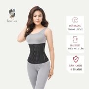 Đai Nịt Bụng Latex Corset Chuẩn Hy Lạp Màu đen -Tặng ngay 1 áo liner 100k