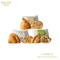 Combo 8 กะหรี่ปั๊บไก่ดั้งเดิม+ไก่ทรัฟเฟิล+เห็ดทรัฟเฟิล l Baked by Apple