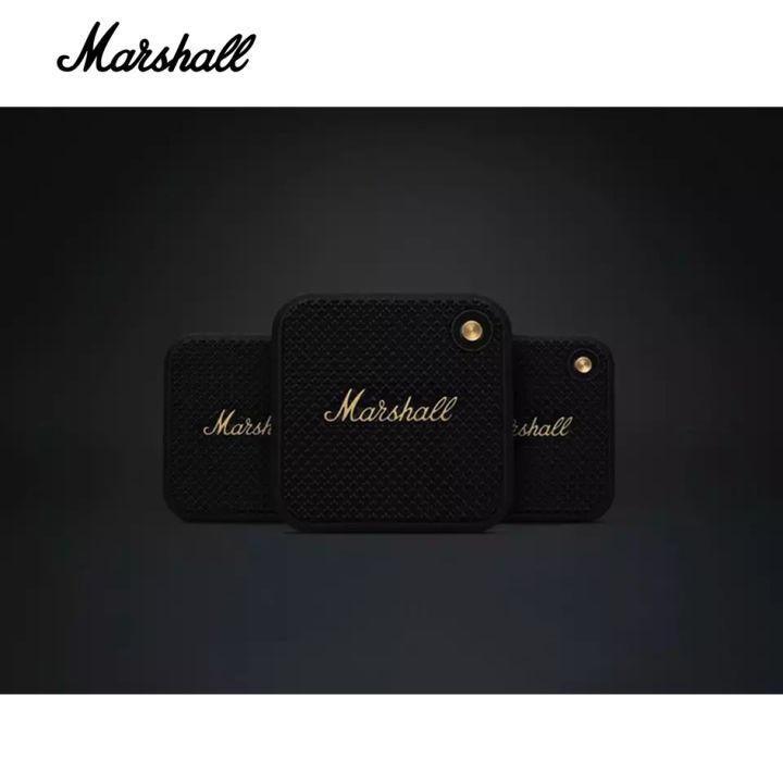 ลำโพง-marshall-willen-ใหม่-ล่าสุด-2022-พร้อมส่งmarshall-willen-10w-สวยคลาสสิกเล็ก-กระทัดรัด-พกพาง่ายฟังต่อเนื่องได้นานถึง-15-ชม-สินค้า-แท้-ขายก่อนใคร