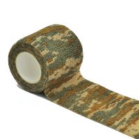 Special Offers Elastic Wrap Tape Army Adhesive Outdoor Hunting Camouflage Stealth Tape Waterproof Wrap Durable Self Adhesive Elastic Bandage