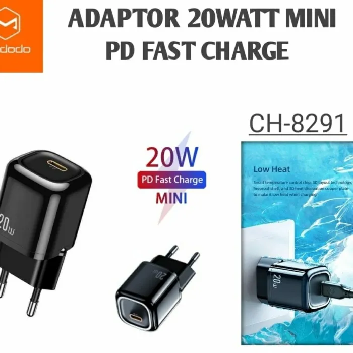 Mcdodo Kepala Charger Adaptor Mini W Power Delivery Pd Fast Charger Lazada Indonesia