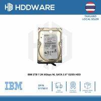 IBM 2TB 7.2K 6Gbps NL SATA 3.5 G2SS HDD // 81Y9810 // 81Y9811 // 81Y3868