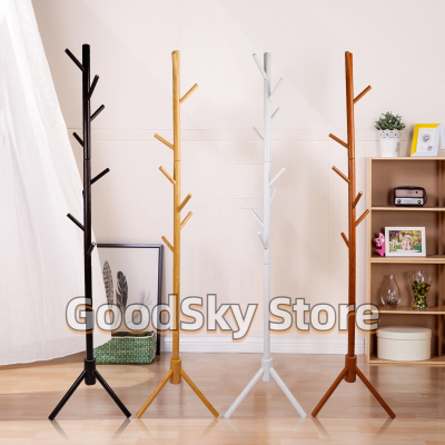 🚚จัดส่ง1-2วัน🚚 Coat Rack Nananatural ที่แขวนกระเป๋า ทำจากไม้เนื้อแข็งธรรมชาติ ที่แขวนเสื้อ ที่แขวน ราวแขวนหมวก ราวแขวนเสื้อผ้า ราวไม้