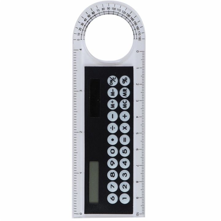 1pcs-solar-mini-calculator-magnifier-multifunction-10cm-ultra-thin-ruler-calculadora-school-office-supplies-5-colors-calculators