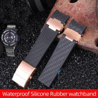 Quality 22x20mm DIVER and MARINE Waterproof Silicone Rubber watchband Wrist Watch Band Belt For Ulysse Nardin Man strap +tools