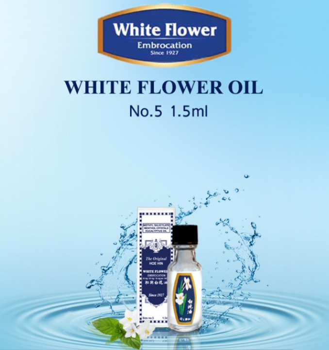White flower Embrocation 1.5ML Lazada PH