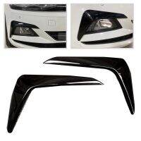 For Polo 2019 2020 2021 Front Bumper Fog Light Eyebrows Spoiler Decorative Trim