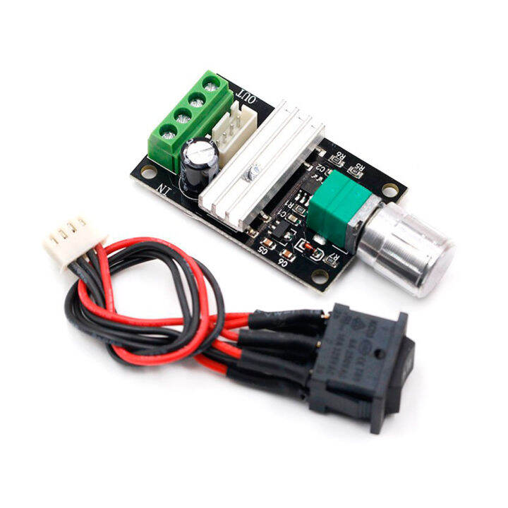 DC 6V 12V 24V 28V 3A PWM Motor Speed Controller Adjustable Speed DC ...