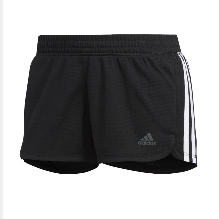 กางเกงออกกำลังขาสั้นอดิดาส-รุ่น-womens-pacer-3-stripes-knit-shorts-du3502