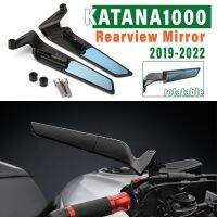 Katana1000 For Suzuki Motorcycle New Rearview Stealth Mirrors Katana 1000 2019-2022 2021 Sport Side Mirror Wind Wing Adjustable