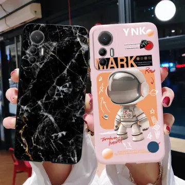 For Xiaomi 12 Lite 5G Case 6.55'' Cover Marble Transparent Soft Clear  Silicone TPU Phone Case