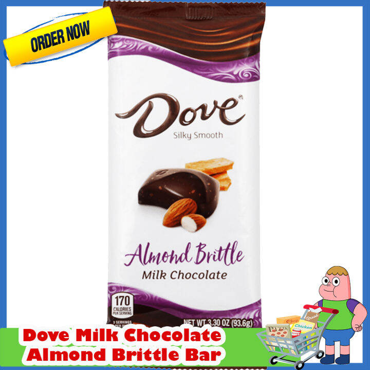 Dove Milk Chocolate Almond Brittle Bar 3.30 Oz Lazada PH