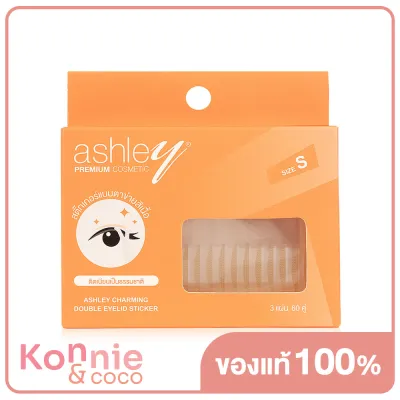 Ashley Charming Double Eyelid Sticker 60 Pairs #No.01 Size S