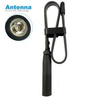 Walkie Talkie Folding Antenna SMA-M Male For ICOM Yaesu Vertex VX-3R VX-7R ZT-2R PX-2R UV-985 Radio VHF UHF 8W Tactical Antenna