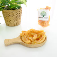 Dried Cantaloupe Low Sugar แคนตาลูปอบแห้ง สูตรน้ำตาลน้อย เกรด A กลิ่นหอม หวาน อร่อย!! By Garden Fruits