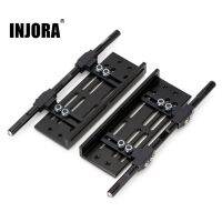 ภาพใหญ่: INJORA 2PCS Rock Slider Metal Pedal สำหรับ 1:10 RC Crawler Axle SCX10 90046 TRX4 อัพเกรดชิ้นส่วน