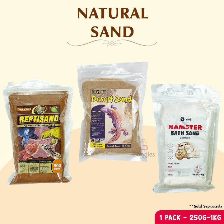 Hamster Bath Sand Reptile Natural Sand ZooMed Reptisand Natural