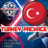 TURKEY PACKAGE IPTV #1 Month, TV Online, Movies, Series แอพพลิเคชั่นรองรับทุกอุปกรณ์ เช่น TV Box, MAC, Phone, Smart TVและอื่นๆ ภาพคมชัด, สัญญาณดี ดูเพลิน