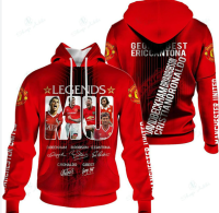 3D HOODIE-  XZX180305   man chester United Premier League Classic 3D Hoodie 16