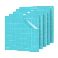 5Pcs Cutting Mat Light Grip for Cricut One/Air/Explore Air2&amp;Air 3 /Maker&amp;Maker 3,Quilting Cutting Mats 12X12 Inch