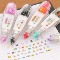 Cute Press Type Decorative Correction Tape Funny Stationery Push Correction Tape For Students Gifts Correction Liquid Pens