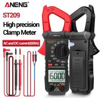 Aneng St209 สีแดง พร้อมส่งจากไทย มัลติมิเตอร์ Clamp Meter วัดกระแสไฟ DC ได้  Dc / Ac Current  6000 Counts