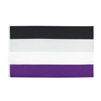 johnin 90x150cm LGBTQIA Ace Community nonsexuality Asexuality asexual pride Flag