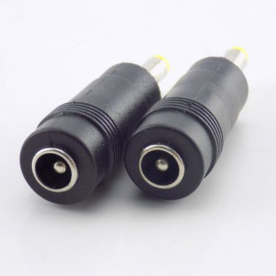 ；【‘； 5Pcs 5.5Mm X 2.1Mm DC Female To 4.0Mm X 1.7Mm Male DC Power Plug Adapter Connector Pc Computer Cables Jack Notebook Laptop