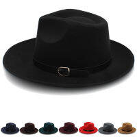 Men Women Woolen Panama Hats Wide Brim Fedora Caps Trilby Sunhat Classical Retro Party Street Style Travel Size US 7 14 UK L