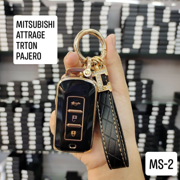 mitsubishi-xpander-gt-2022-pajero-triton-lancer-outlander-lancer-pajero-mirage-attrage-ปลอกกุญแจ-เคสกุญแจ-รถยนต์-tpu-พร้อมพวงกุญแจ-ราคาพิเศษ-ส่งจากไทย