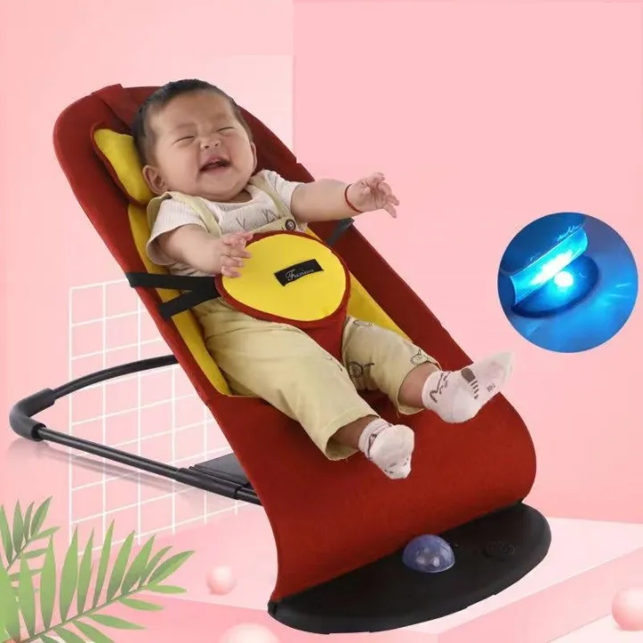 Baby rocking chair to soothe the baby to sleep cradle bed safety