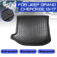 รถด้านหลัง Trunk Anti-Mud พรมปูพื้นสำหรับ Jeep Grand Cherokee 2013 2014 2015 2016 2017