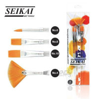 ชุดพู่กันสีน้ำ Seikai 4 ด้าม รุ่น AFF-P4