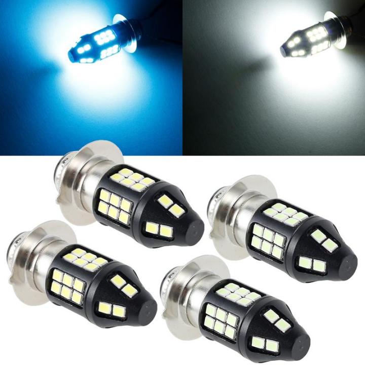 2ชิ้นหลอดไฟมอเตอร์ไซค์-led-6500-8000k-ไฟหน้าสีฟ้าน้ำแข็งกล่องควบคุมปริมาณการจ่ายน้ำมันรถมอเตอร์ไซค์ปลั๊กแอนด์เพลย์