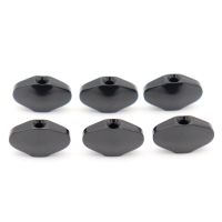 WK-6pcs Metal Alloy Electric Guitar Tuner Machine Head Buttons Flower Shape Buttons Tuning Pegs Buttons Replacement