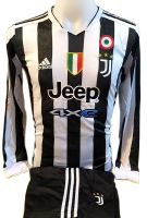 เสื้อฟุตบอลกีฬาผู้ชาย(เเขนยาว)ทีมสโมสรยูเวนตุส/Juventus Football Club ตัวฤดูกาล 2021-2022