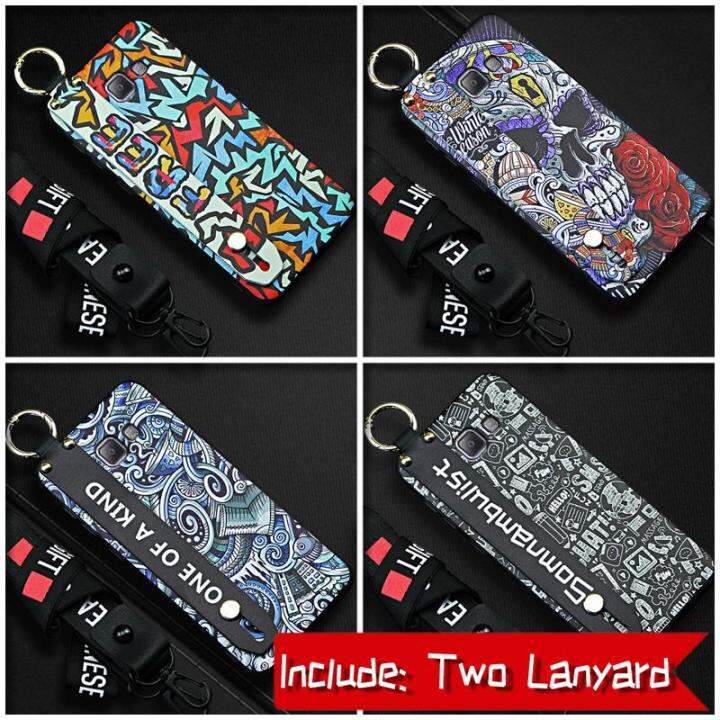 silicone-soft-phone-case-for-samsung-galaxy-a7-sm-a700f-wristband-lanyard-kickstand-graffiti-armor-case-tpu-durable-new