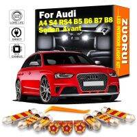 ☍✴卐 ZUORUI Canbus Car LED Interior Map Dome Trunk Light Kit For Audi A4 S4 RS4 B5 B6 B7 B8 Indoor Led Lamp Vehicle Bulbs No Error