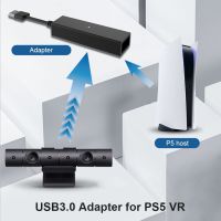 +【； USB3.0 To VR Connector Mini Camera Adapter For Sony Playstation PS5 Game Console PS VR To PS5 Cable Adapter Games Accessories