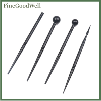 FineGoodWell 4pcs เค้กแกะสลักปากกาดอกไม้การสร้างแบบจำลองเค้กตกแต่งขนมปังกรอบแม่พิมพ์