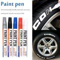 Waterproof Car Paint Pen Care Car Wheel Tire Oily Mark Pen Auto Rubber Tyre Tread Metal Permanent Paint Marker Paint Pen