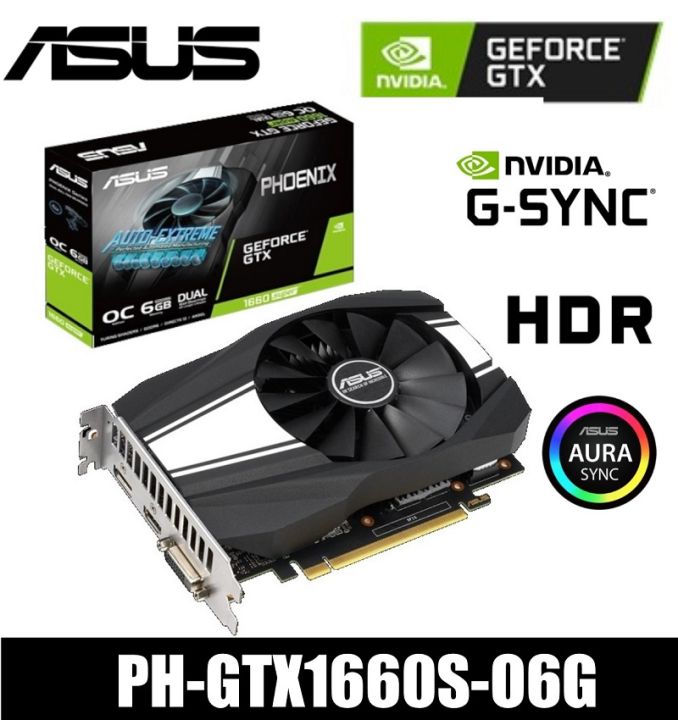 Asus Phoenix GeForce GTX 1660 Super OC edition 6GB GDDR6 Graphics